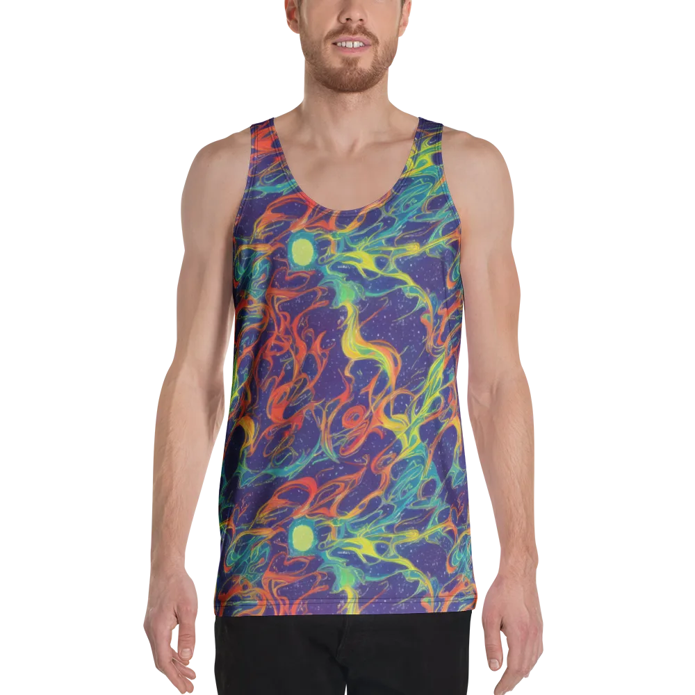 Prismatic Galaxy on Men's Tank Top — Front