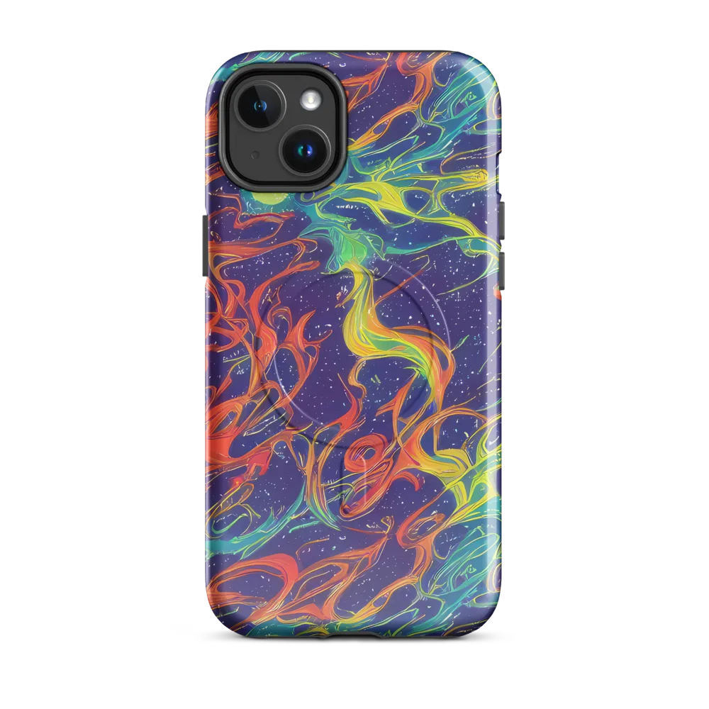 Prismatic Galaxy on MagSafe Tough Case for iPhone® — Front