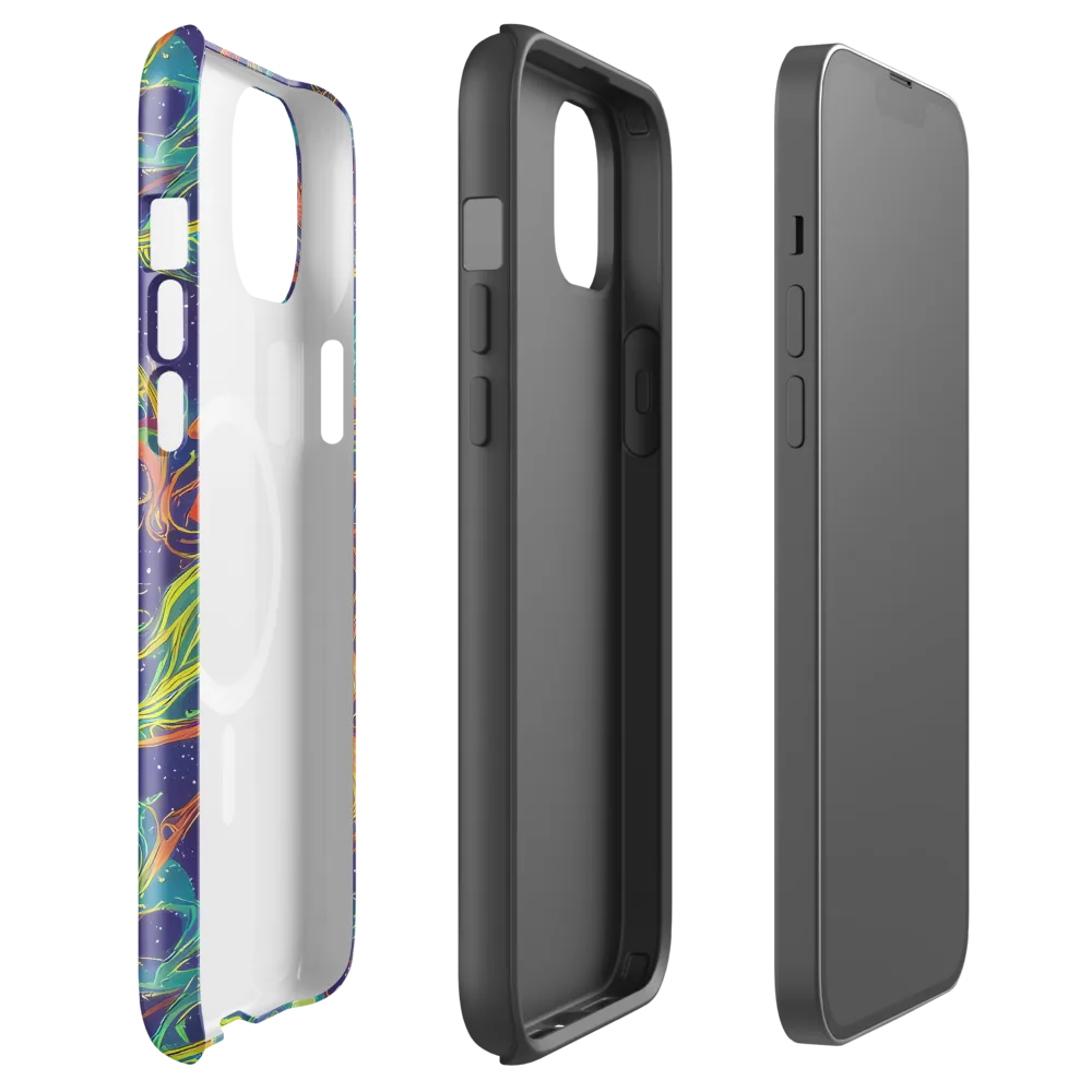 Prismatic Galaxy on MagSafe Tough Case for iPhone® — Front