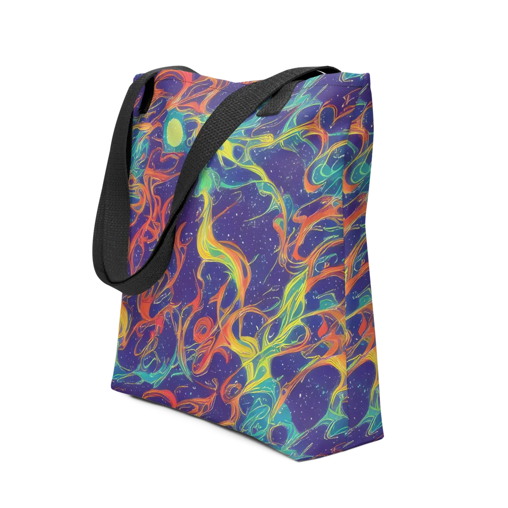 Prismatic Galaxy on Tote Bag — Front