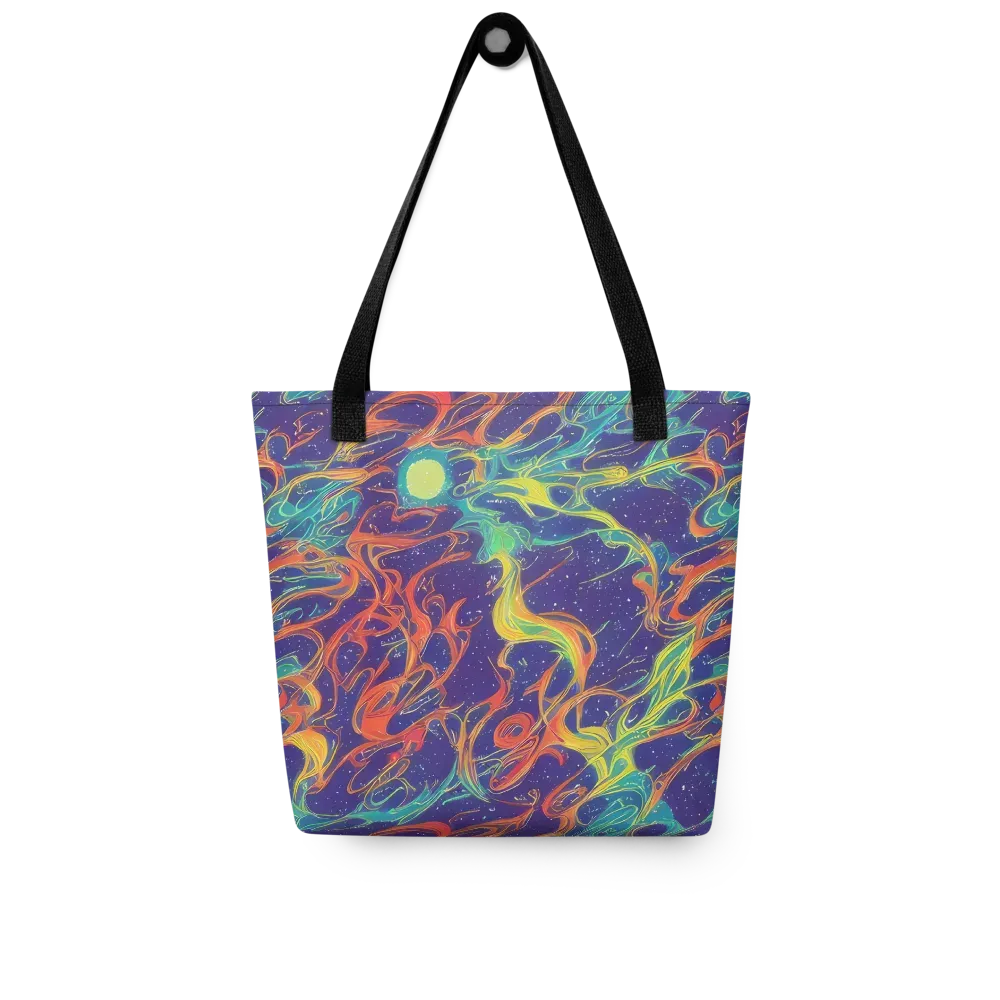 Prismatic Galaxy on Tote Bag — Front