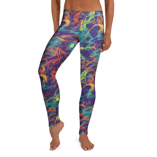 Prismatic Galaxy on a Leggings