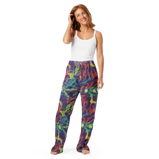 Prismatic Galaxy on a Women's Pajama Pants