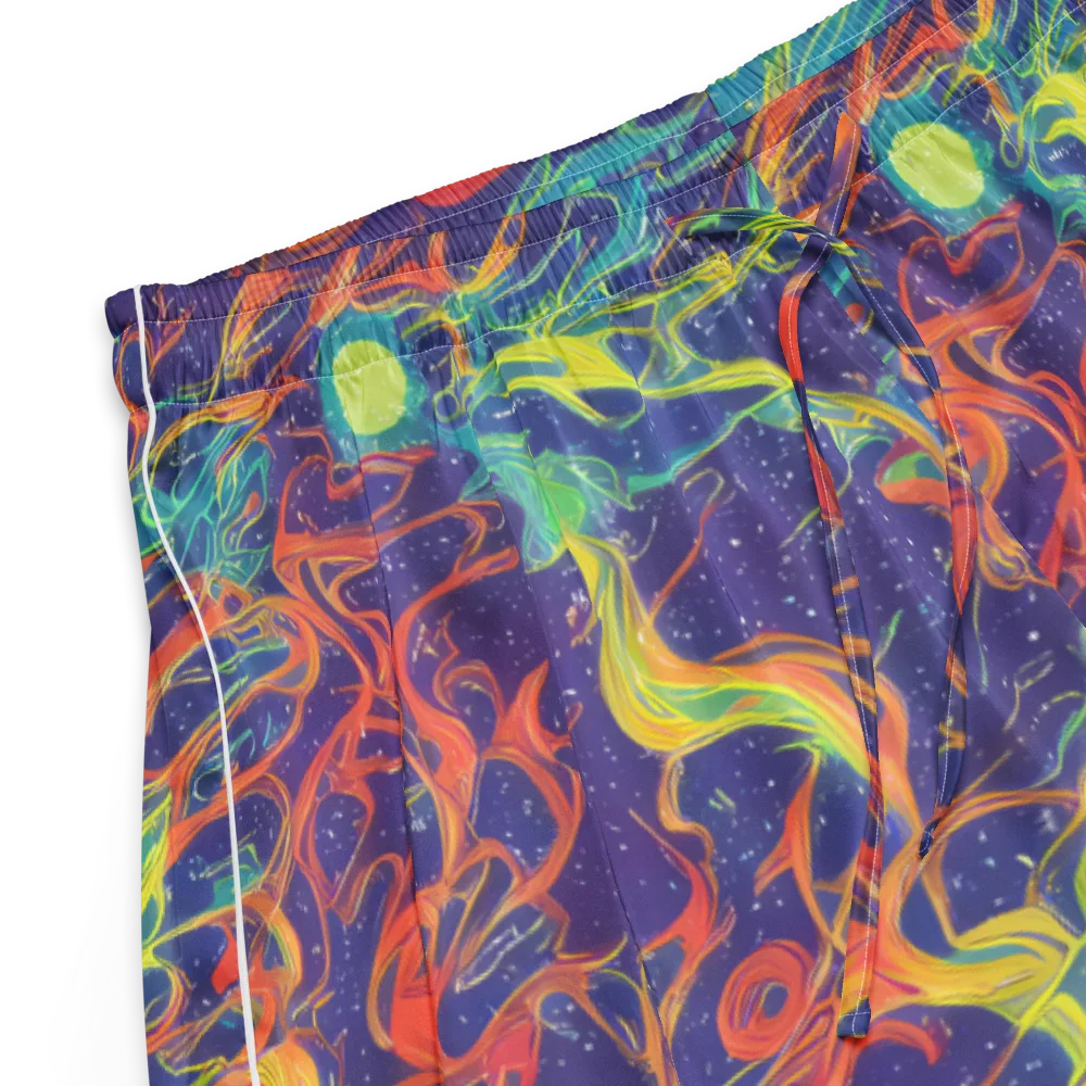 Prismatic Galaxy on Women's Pajama Shorts — Product details