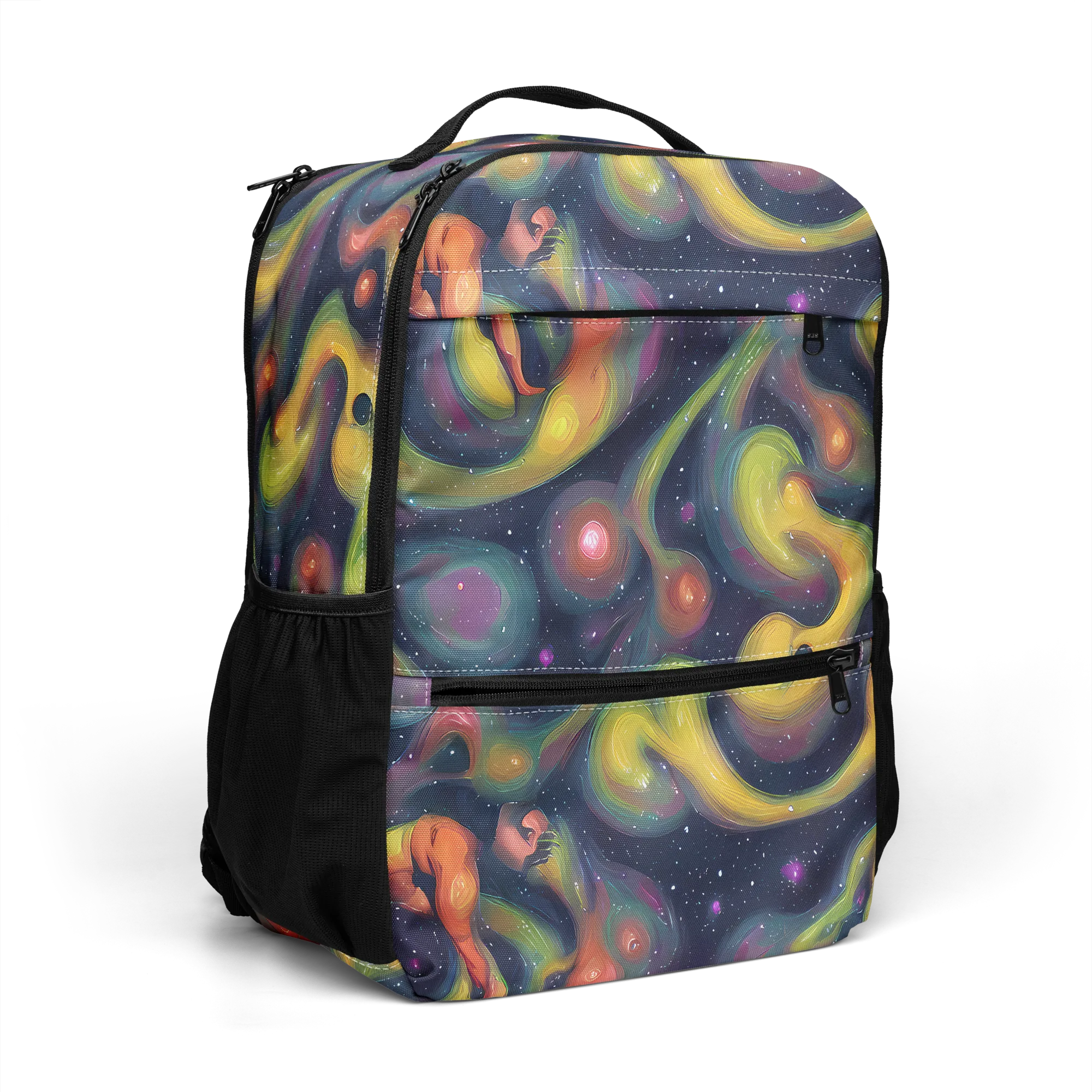 Aurora Ribbons on Utility Backpack — Right Front