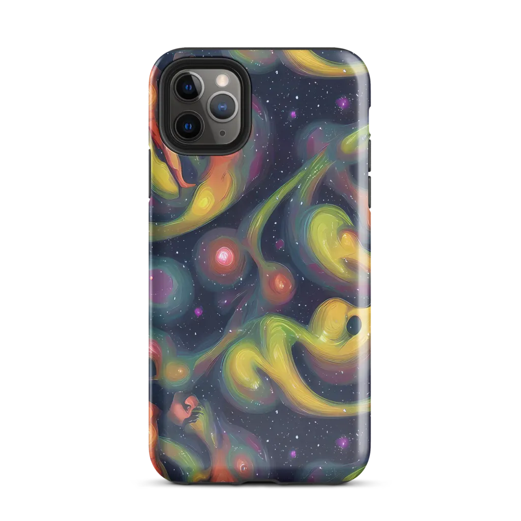 Aurora Ribbons on Tough Case for iPhone® — Front