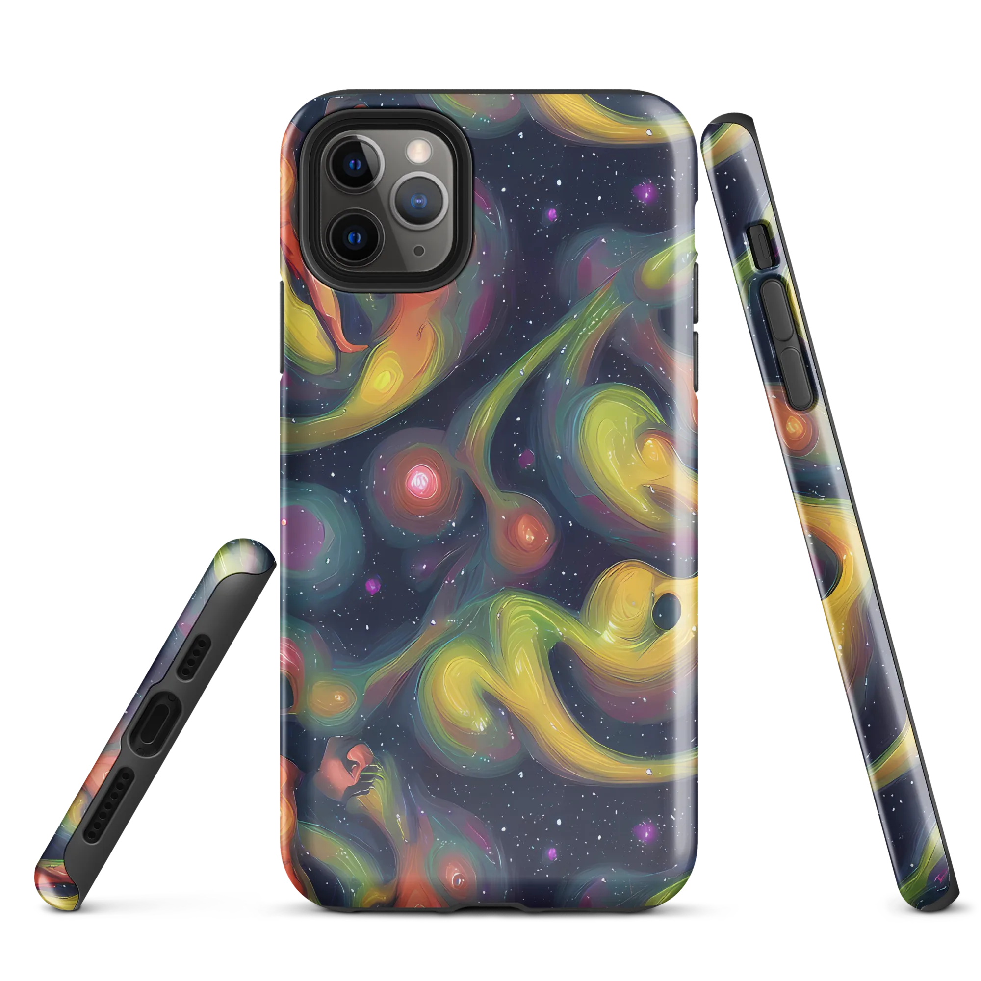 Aurora Ribbons on Tough Case for iPhone® — Front