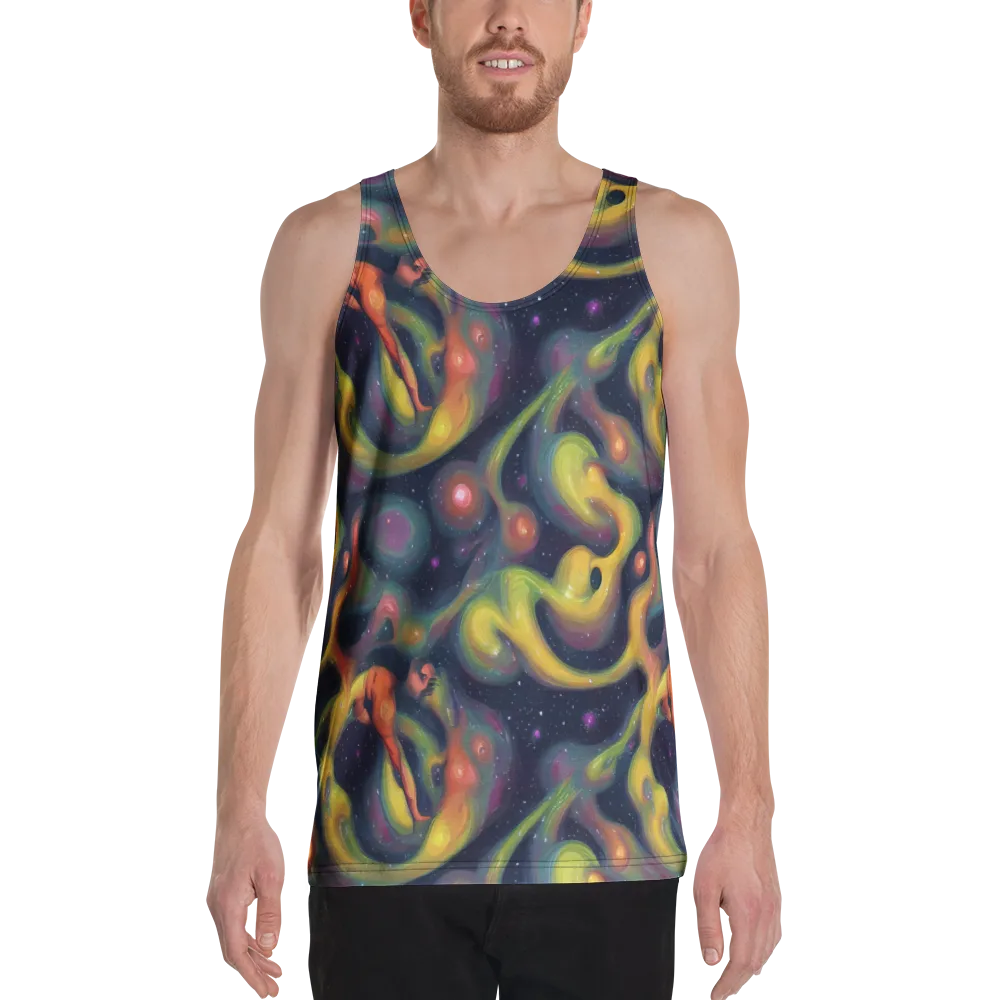 Aurora Ribbons on Men's Tank Top — Front