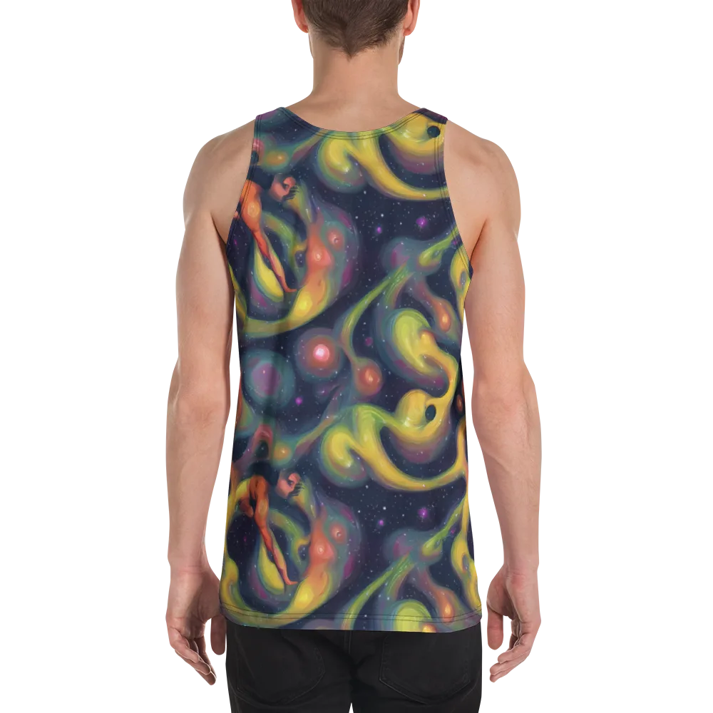 Aurora Ribbons on Men's Tank Top — Back