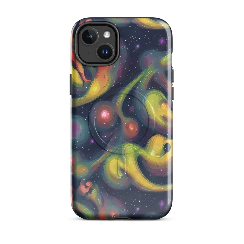 Aurora Ribbons on MagSafe Tough Case for iPhone® — Front