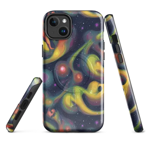 Aurora Ribbons on a MagSafe Tough Case for iPhone®
