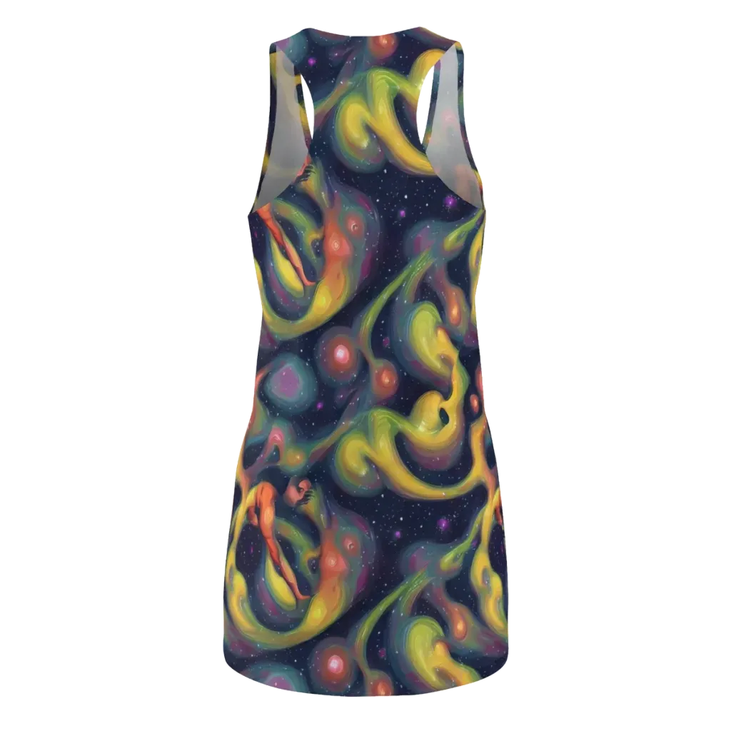 Aurora Ribbons on Racerback Dress — Back