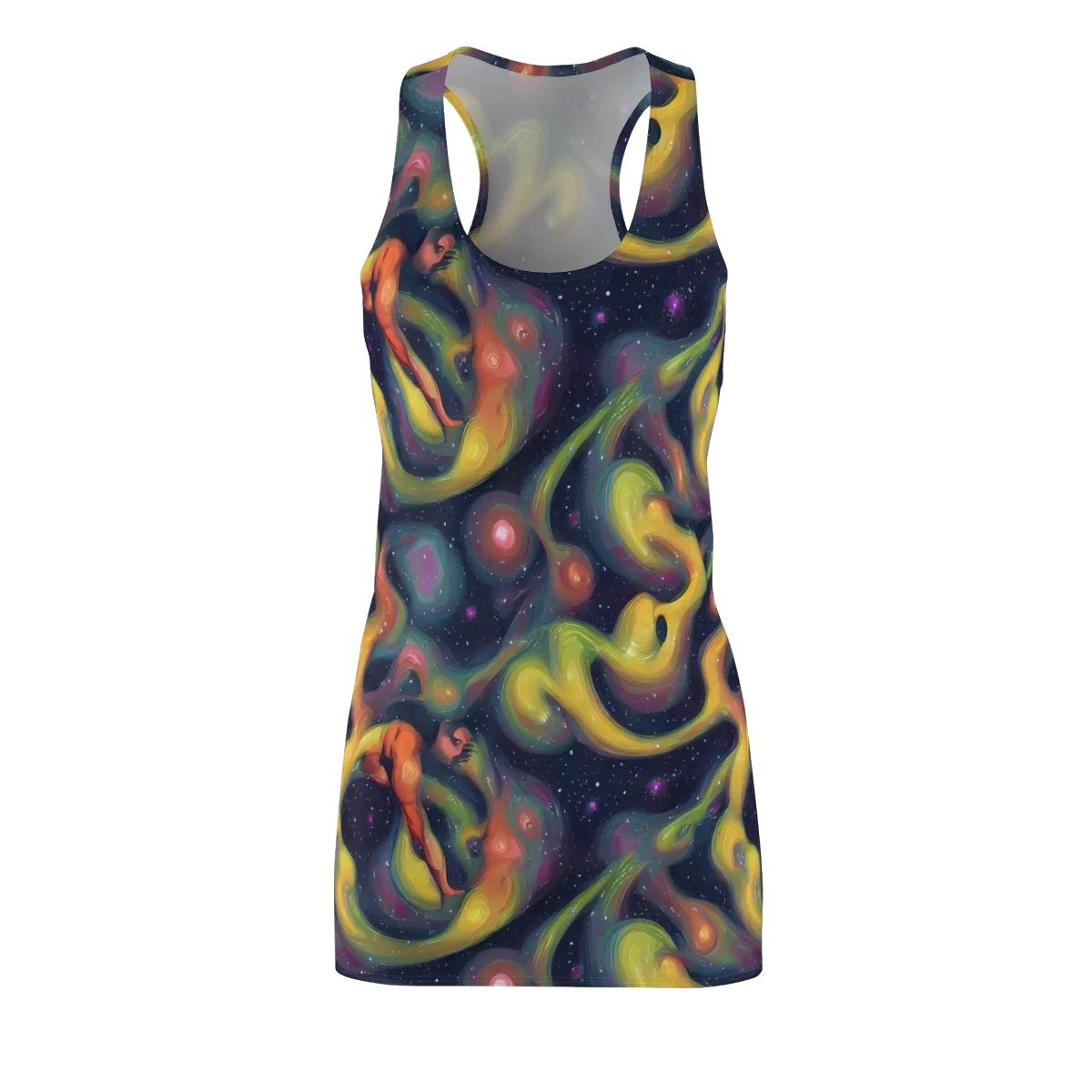 Aurora Ribbons on Racerback Dress — Front