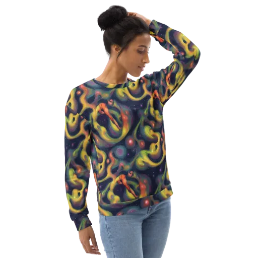 Aurora Ribbons on a Sweatshirt