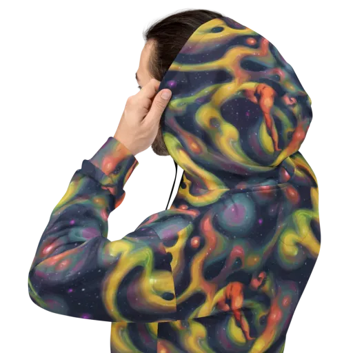 Aurora Ribbons on a Hoodie