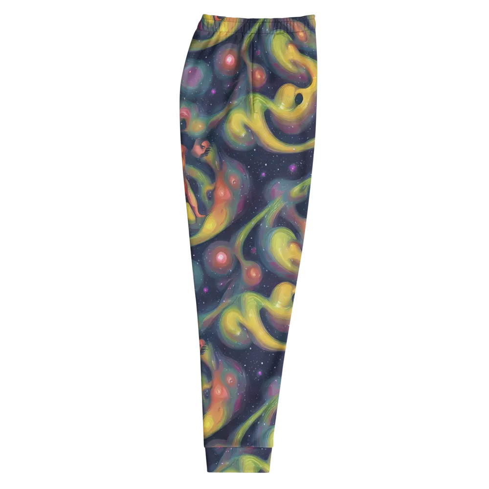 Aurora Ribbons on Men's Joggers — Right