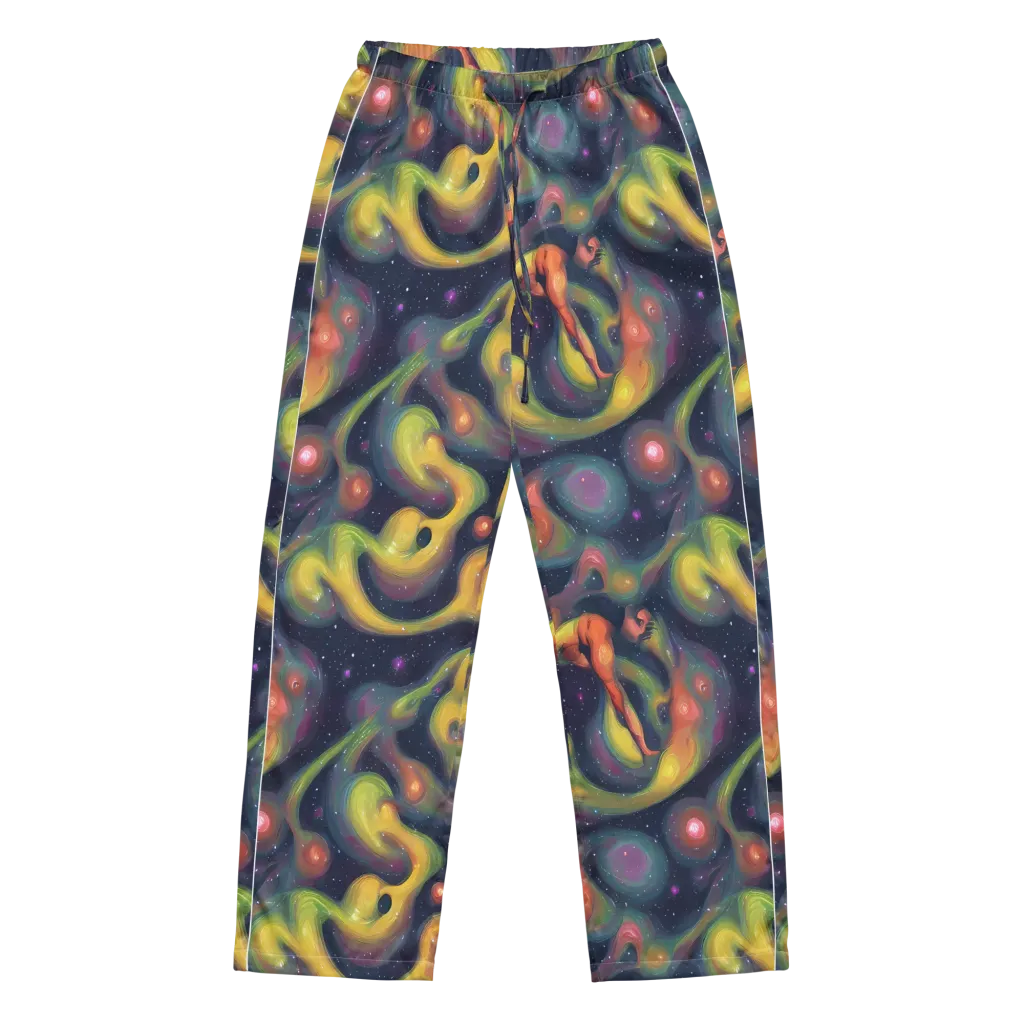 Aurora Ribbons on Women's Pajama Pants — Front