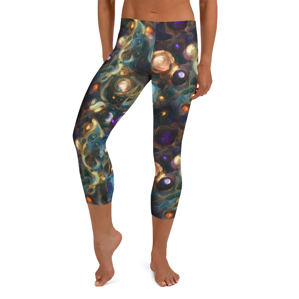 Orbital Alchemy on Capri Leggings — Front