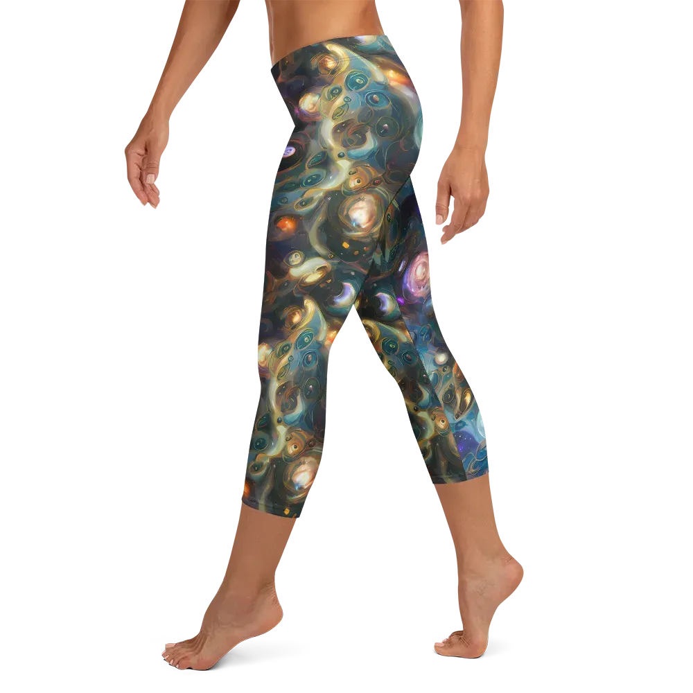 Orbital Alchemy on Capri Leggings — Left