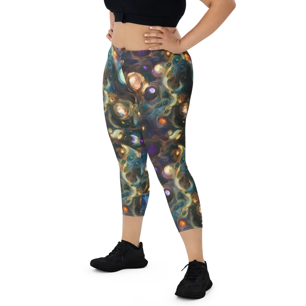 Orbital Alchemy on Capri Leggings — Front