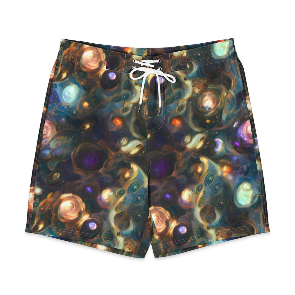 Orbital Alchemy on Men's Board Shorts — Front