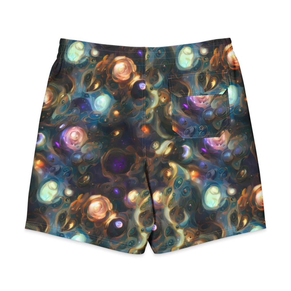 Orbital Alchemy on Men's Board Shorts — Back