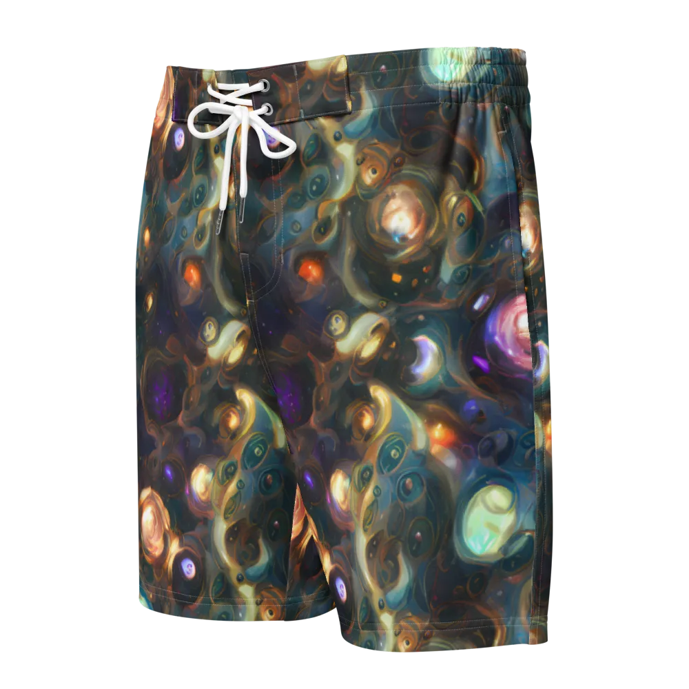 Orbital Alchemy on Men's Board Shorts — Front