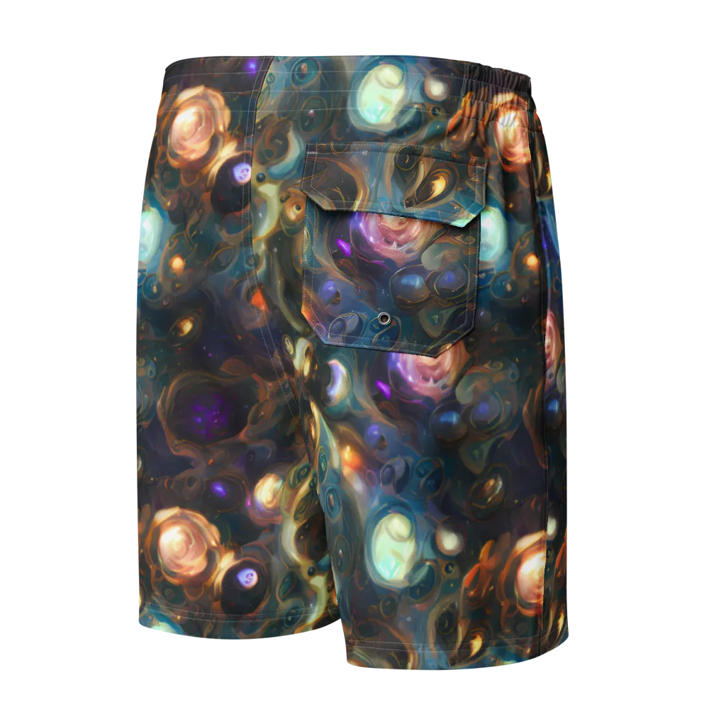 Orbital Alchemy on Men's Board Shorts — Back