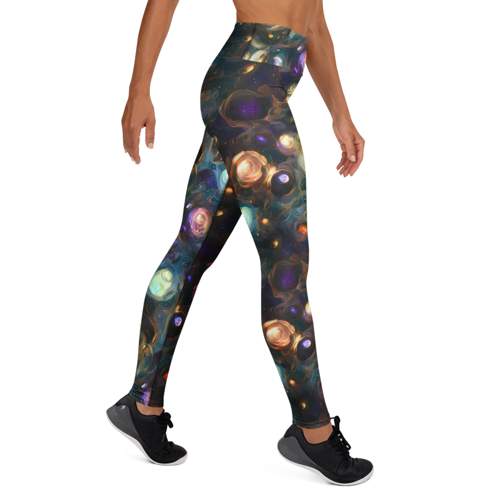 Orbital Alchemy on Yoga Leggings — Right