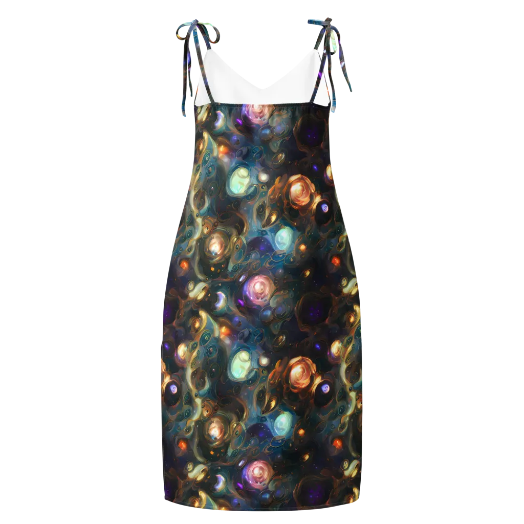 Orbital Alchemy on Slip Dress — Back