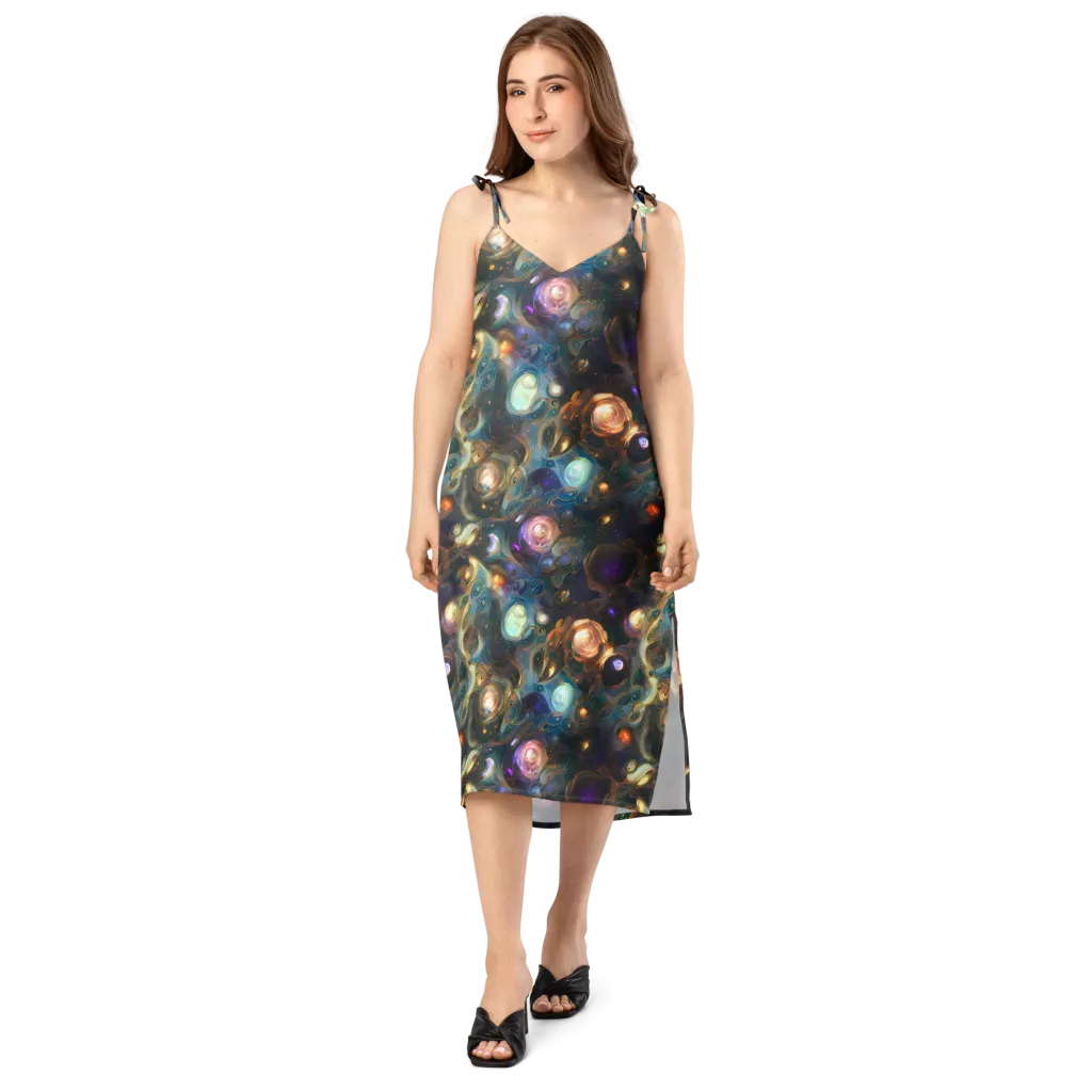 Orbital Alchemy on Slip Dress — Front
