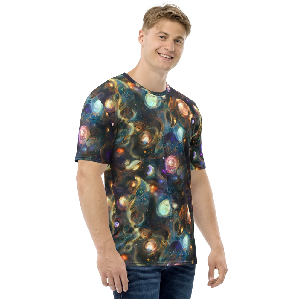 Orbital Alchemy on Men's Crew Neck T-Shirt — Right