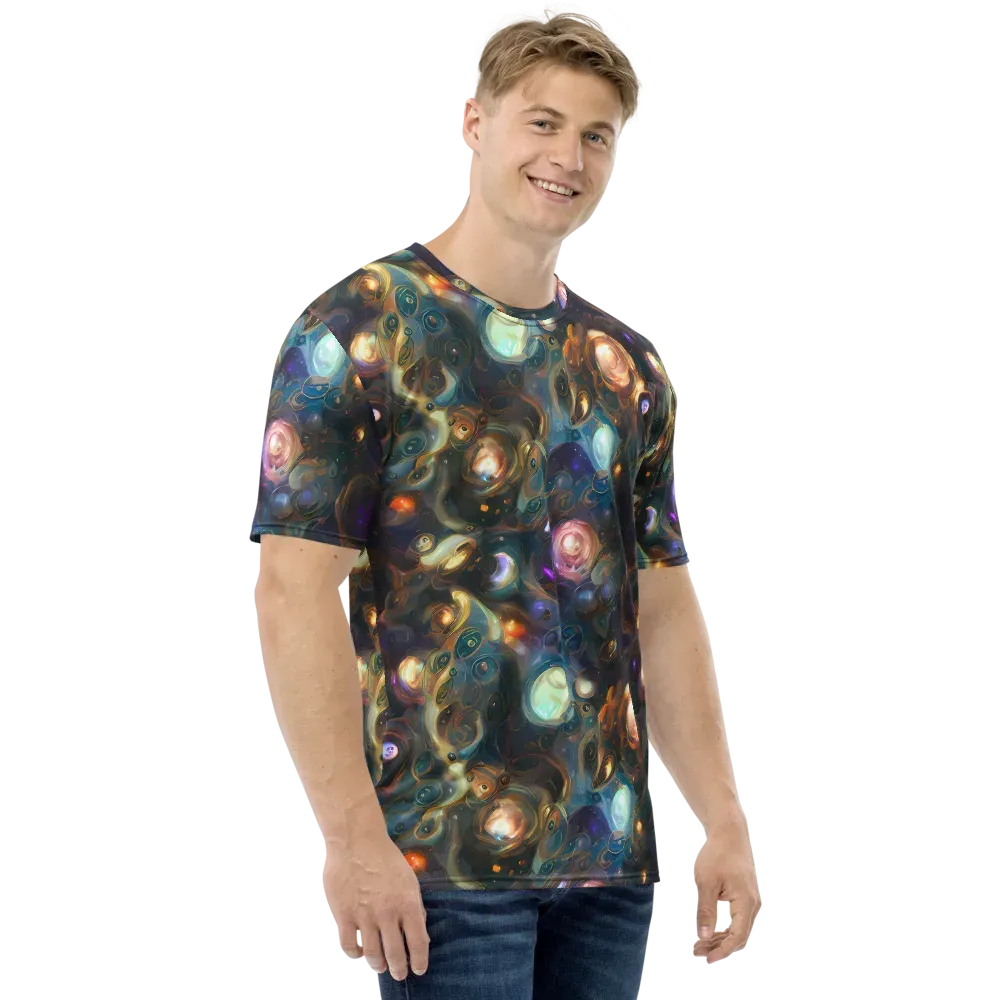 Orbital Alchemy on Men's Crew Neck T-Shirt — Right