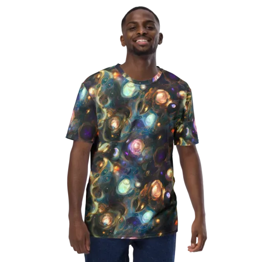 Orbital Alchemy on a Men's Crew Neck T-Shirt