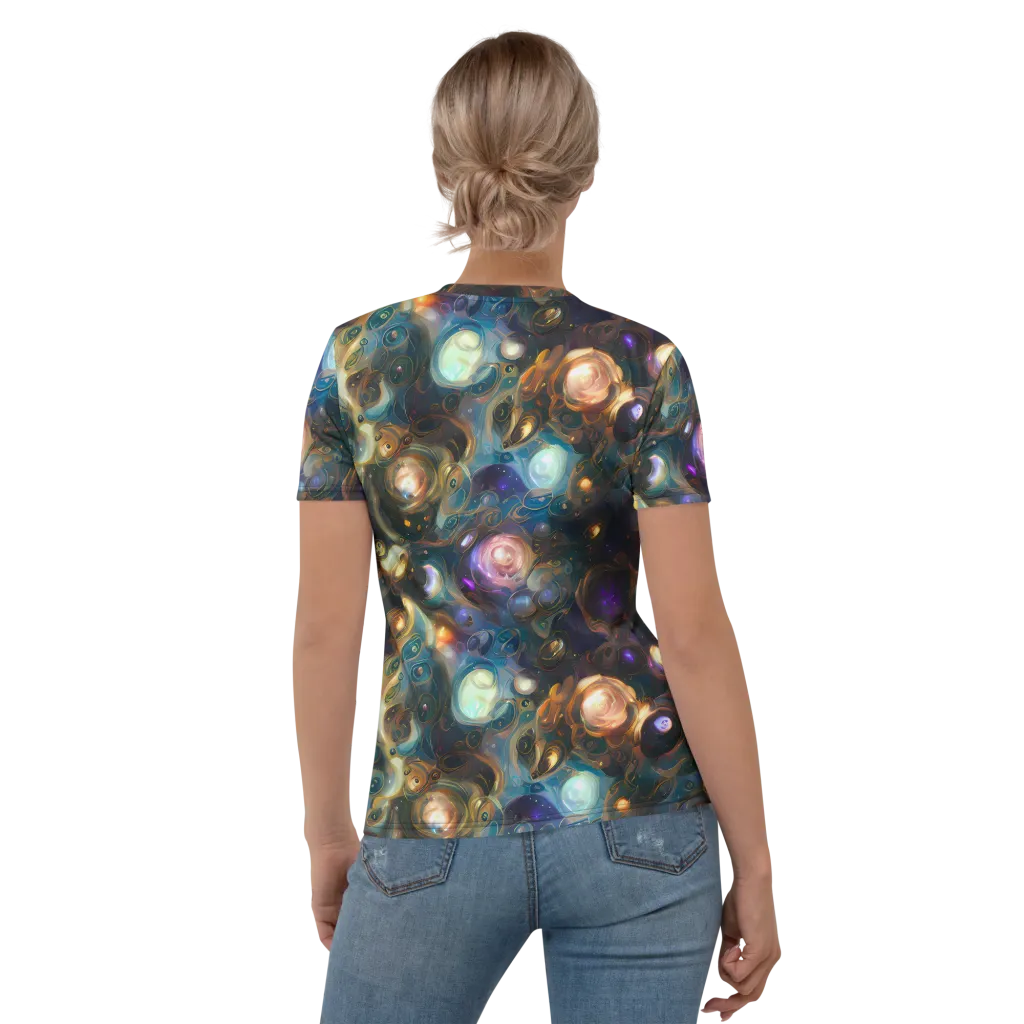 Orbital Alchemy on Women's Crew Neck T-Shirt — Back