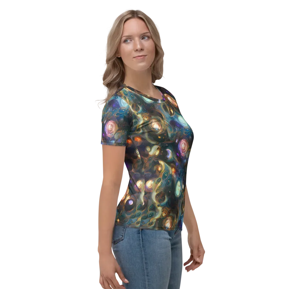 Orbital Alchemy on Women's Crew Neck T-Shirt — Right