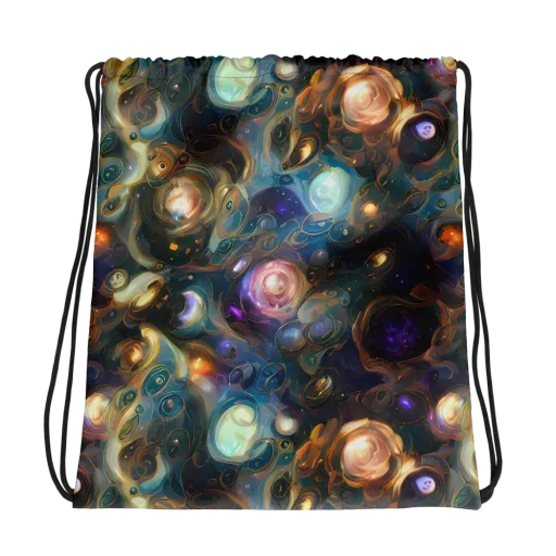 Orbital Alchemy on a Drawstring Bag