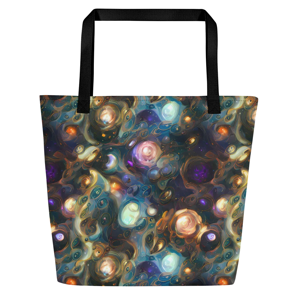 Orbital Alchemy on Large Tote Bag W/ Pocket — Front