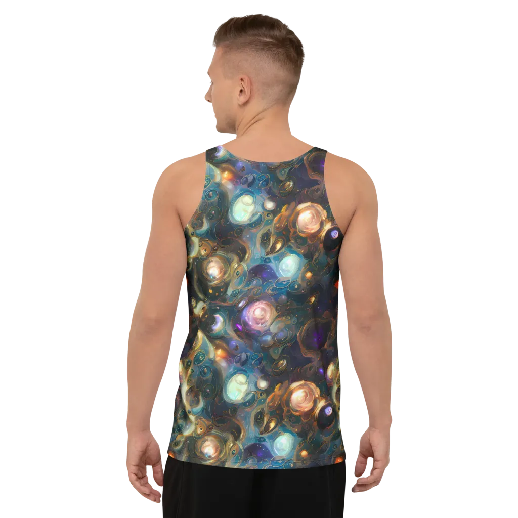Orbital Alchemy on Men's Tank Top — Back