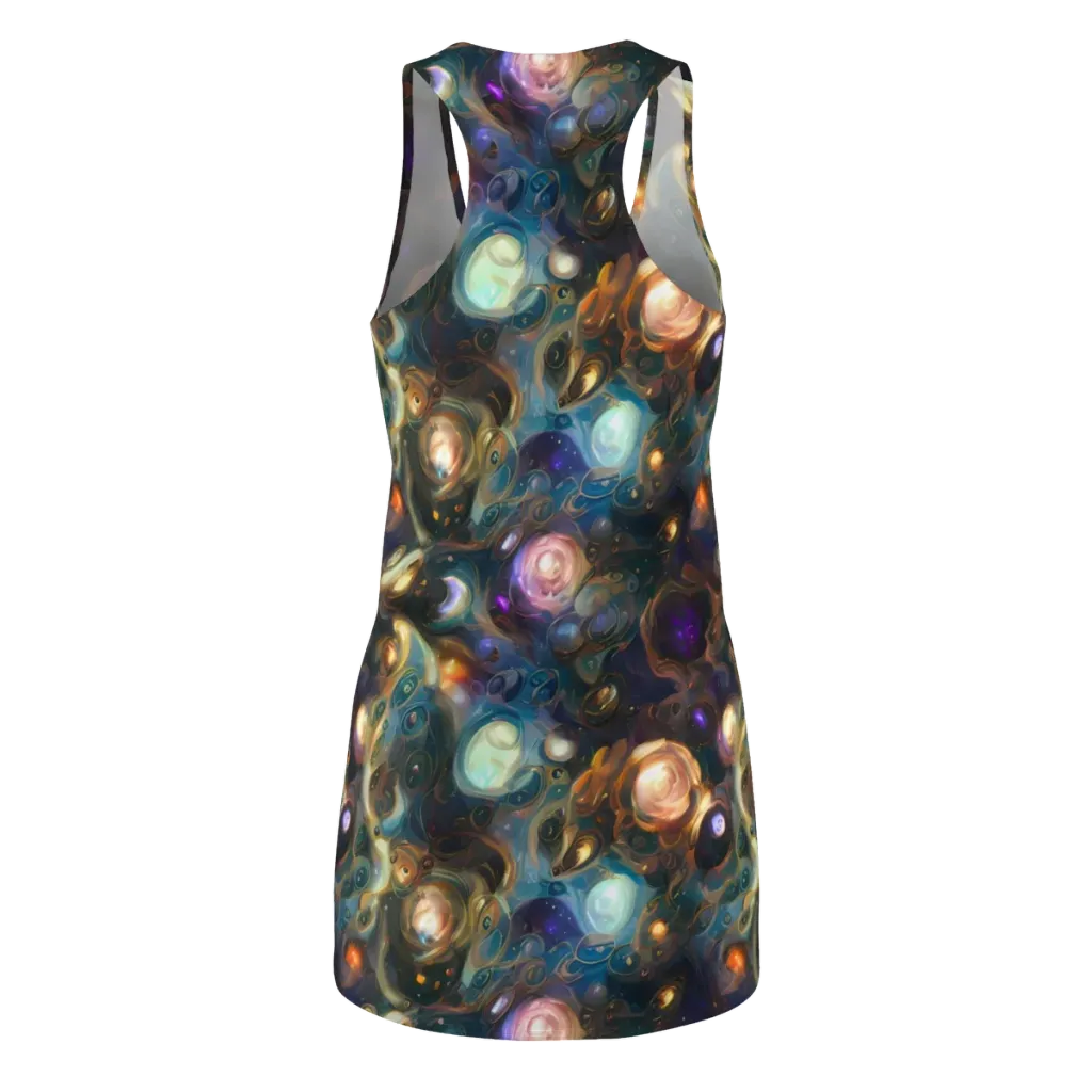 Orbital Alchemy on Racerback Dress — Back