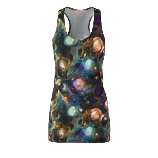 Orbital Alchemy on a Racerback Dress