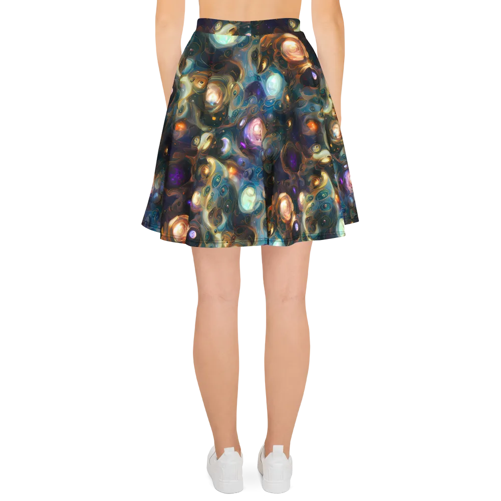 Orbital Alchemy on Skater Skirt — Back