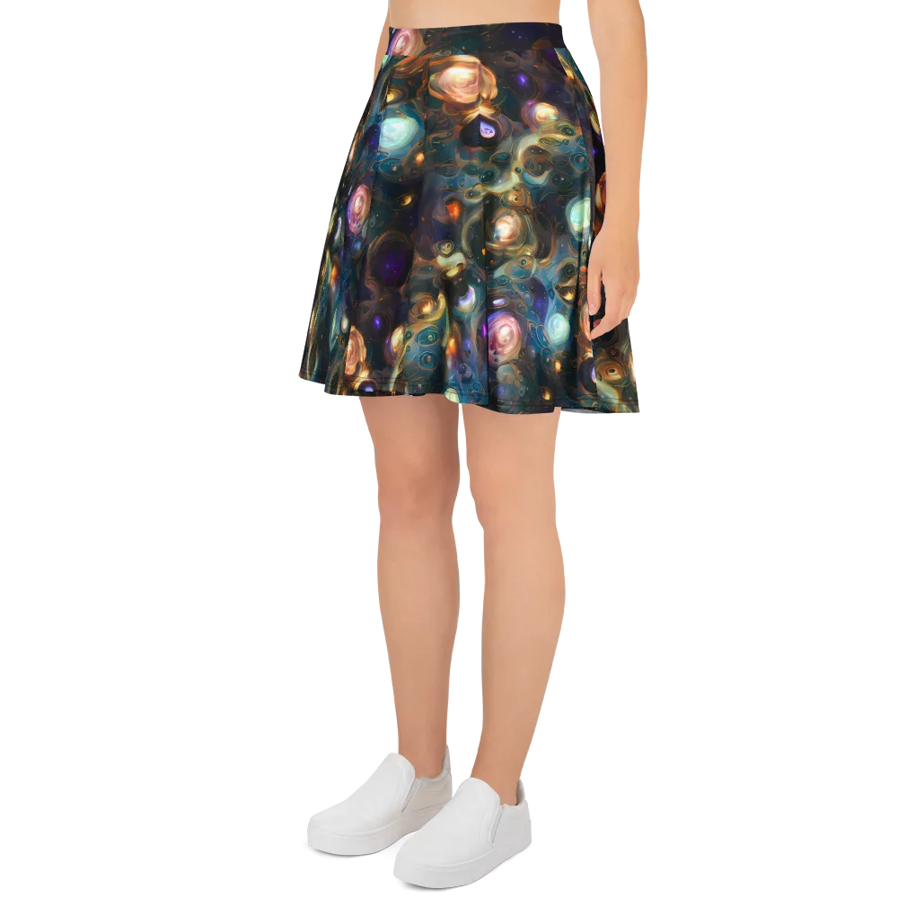 Orbital Alchemy on Skater Skirt — Left