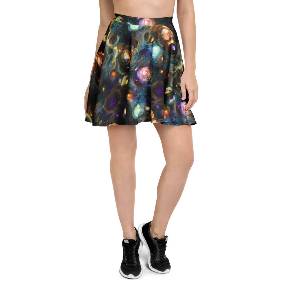 Orbital Alchemy on Skater Skirt — Front