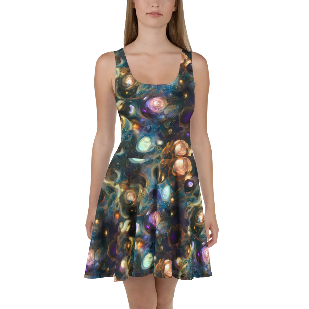Orbital Alchemy on Skater Dress — Front
