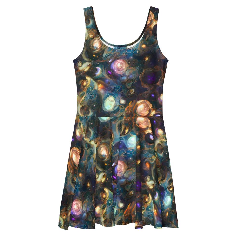 Orbital Alchemy on Skater Dress — Front