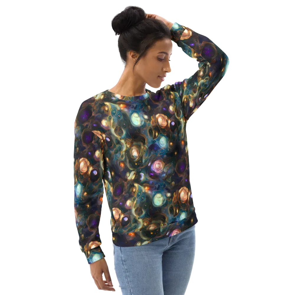 Orbital Alchemy on Sweatshirt — Right Front