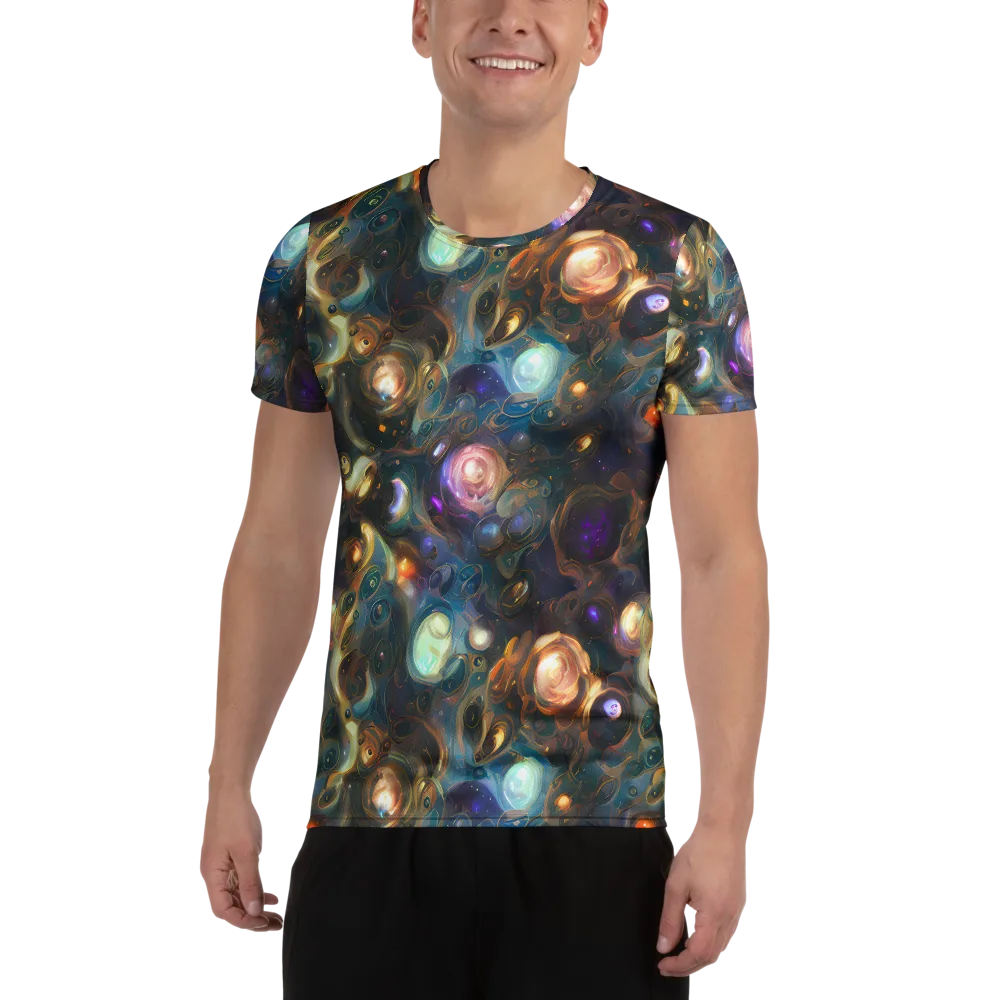 Orbital Alchemy on Men's Athletic T-Shirt — Front