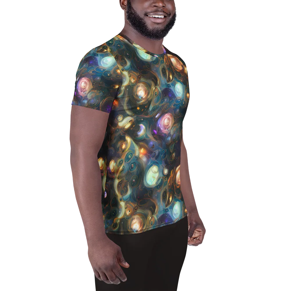 Orbital Alchemy on Men's Athletic T-Shirt — Right