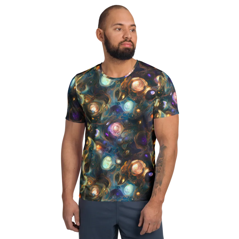 Orbital Alchemy on Men's Athletic T-Shirt — Front
